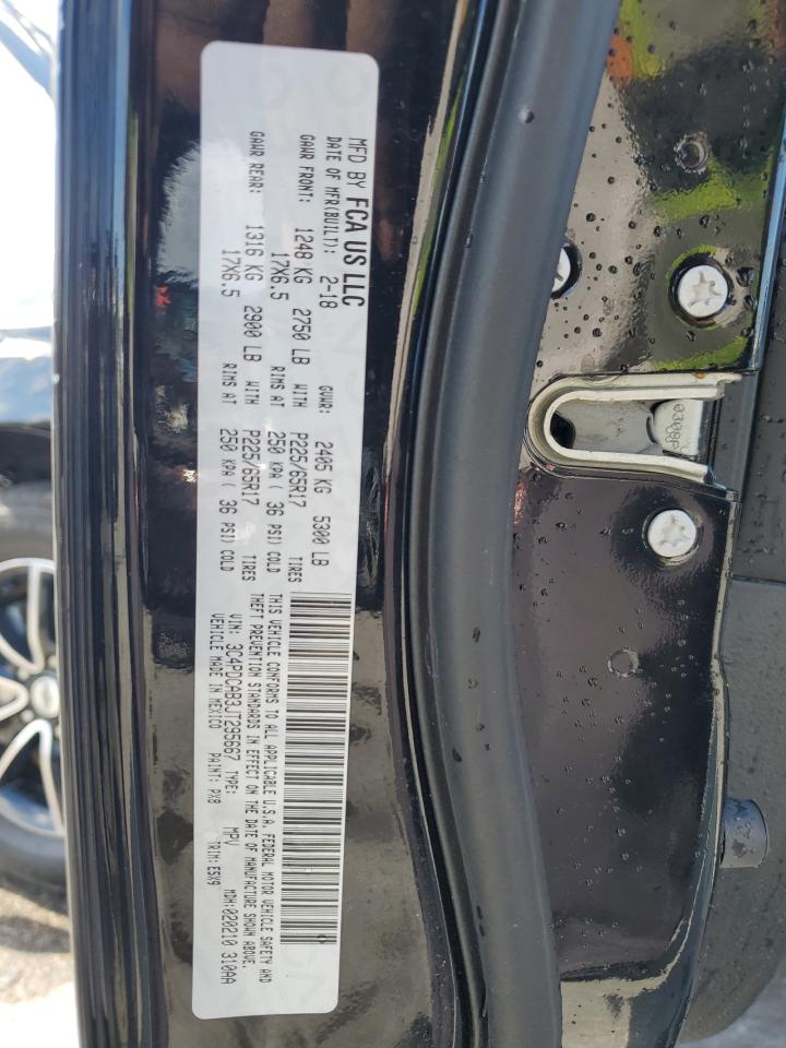 2018 Dodge Journey Se VIN: 3C4PDCAB3JT295667 Lot: 66110544