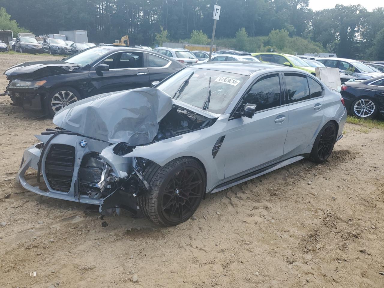 2023 BMW M3 Competition VIN: WBS33AY02PFR37513 Lot: 64926614