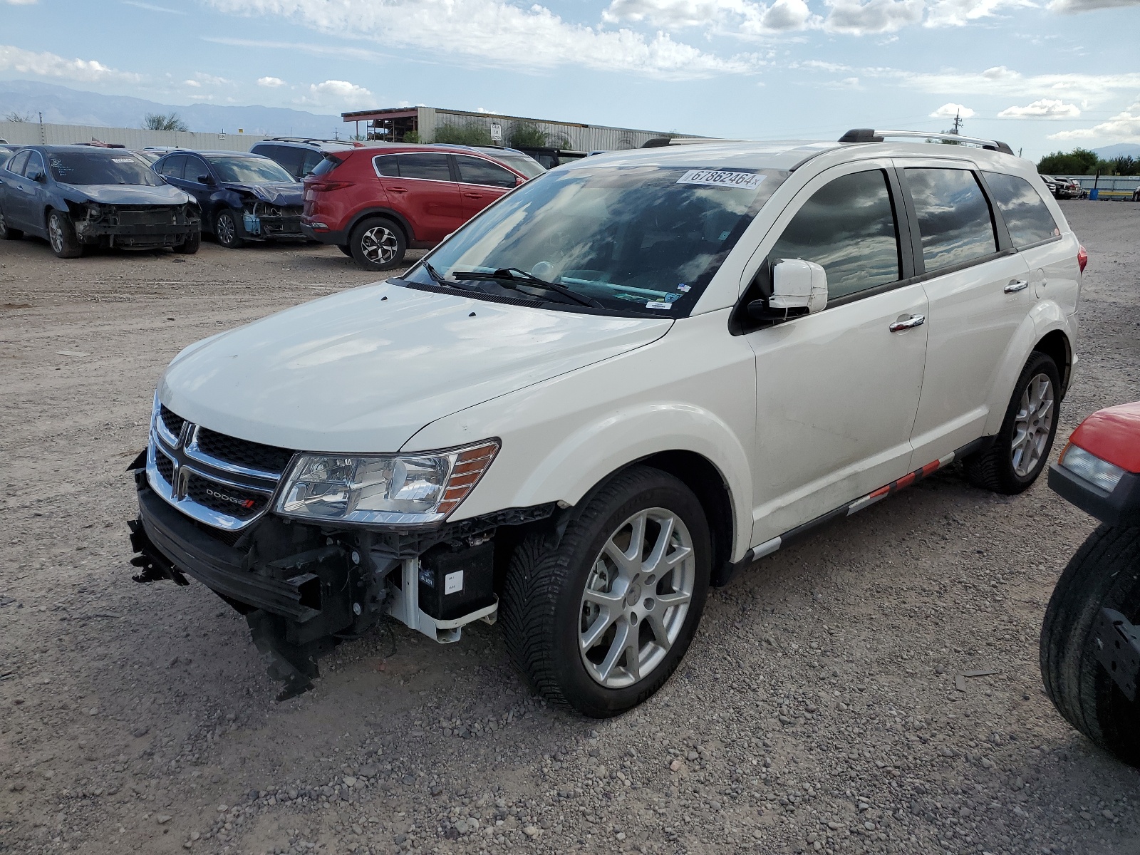 3C4PDCDG2DT516817 2013 Dodge Journey Crew