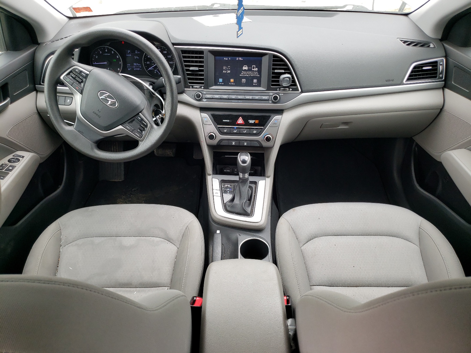 KMHD84LF2HU246386 2017 Hyundai Elantra Se