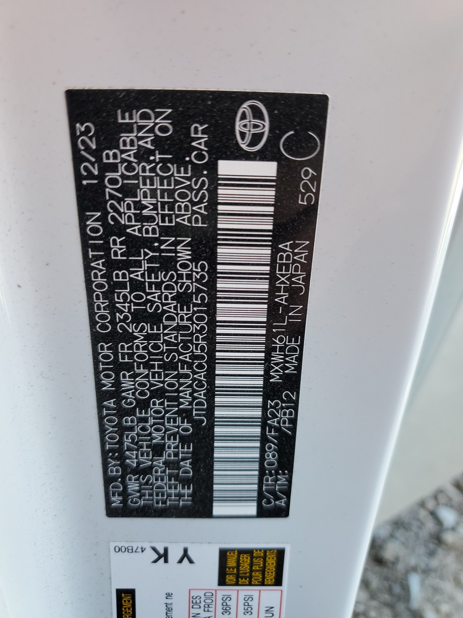 JTDACACU5R3015735 2024 Toyota Prius Prime Se JTDACACU5R3015735 2024 Toyota Prius Prime Se