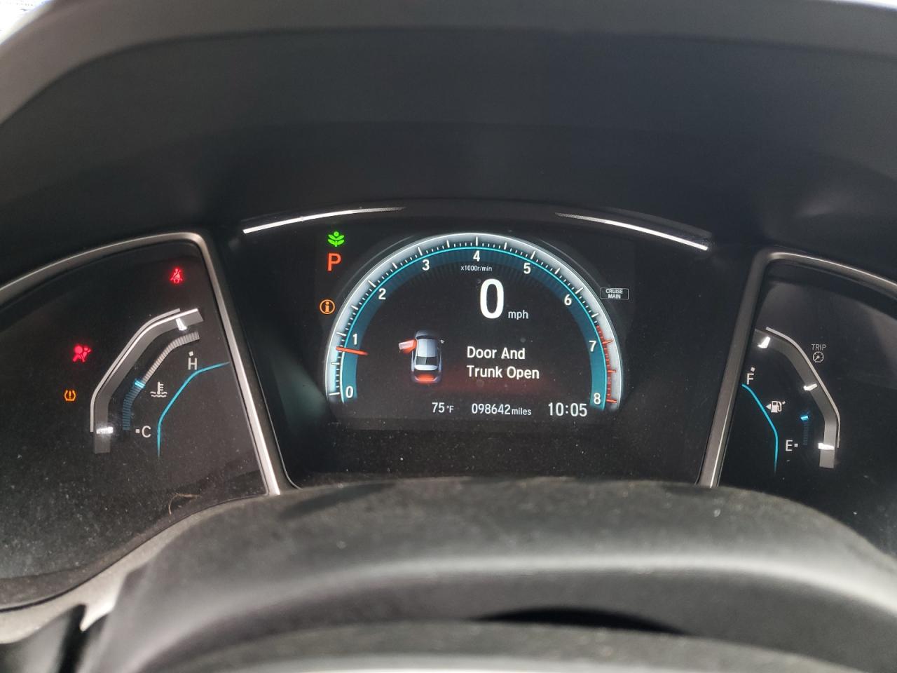 19XFC2F72HE076453 2017 Honda Civic Ex