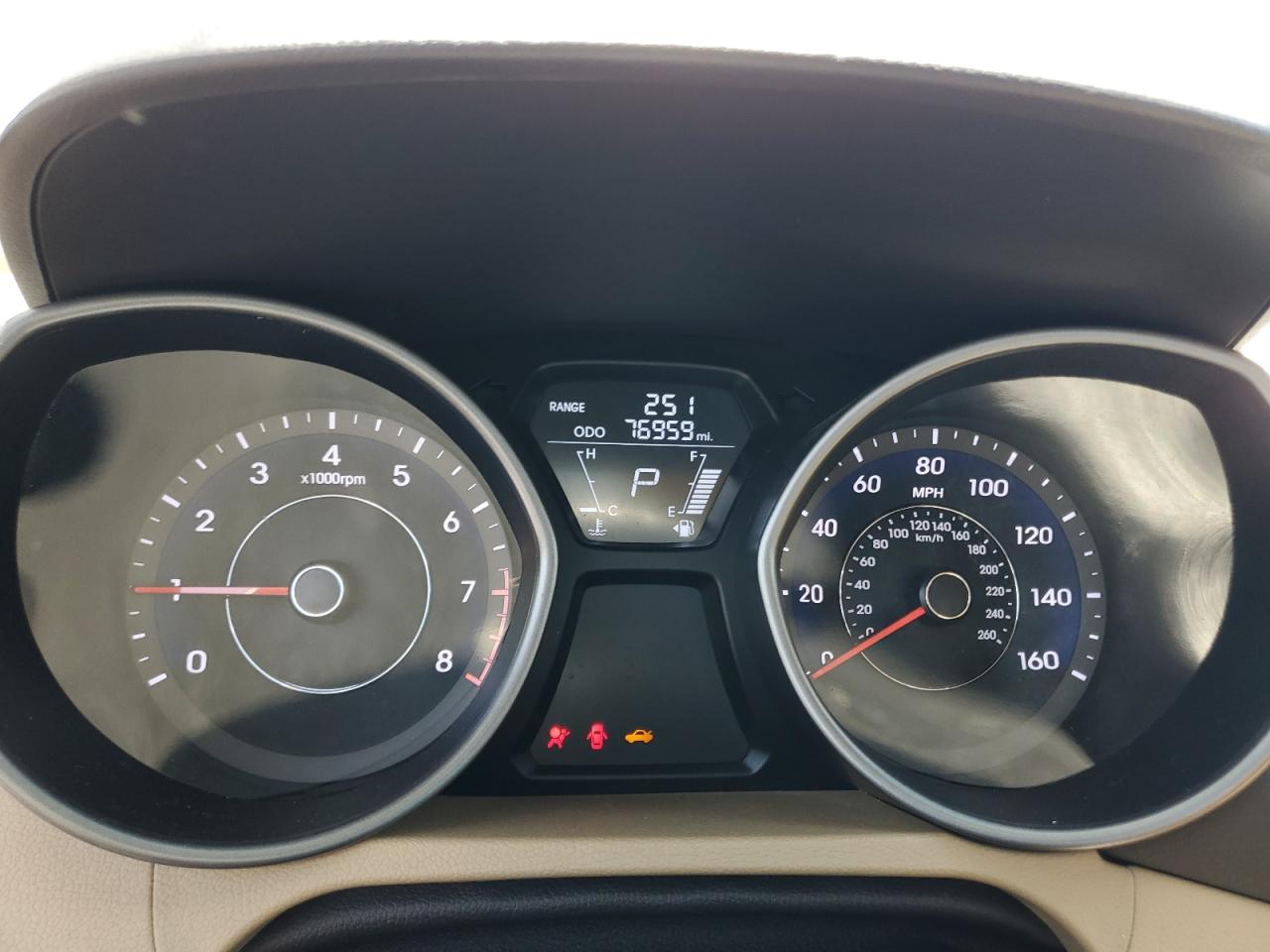 2013 Hyundai Elantra Gls VIN: 5NPDH4AE8DH317853 Lot: 66425184