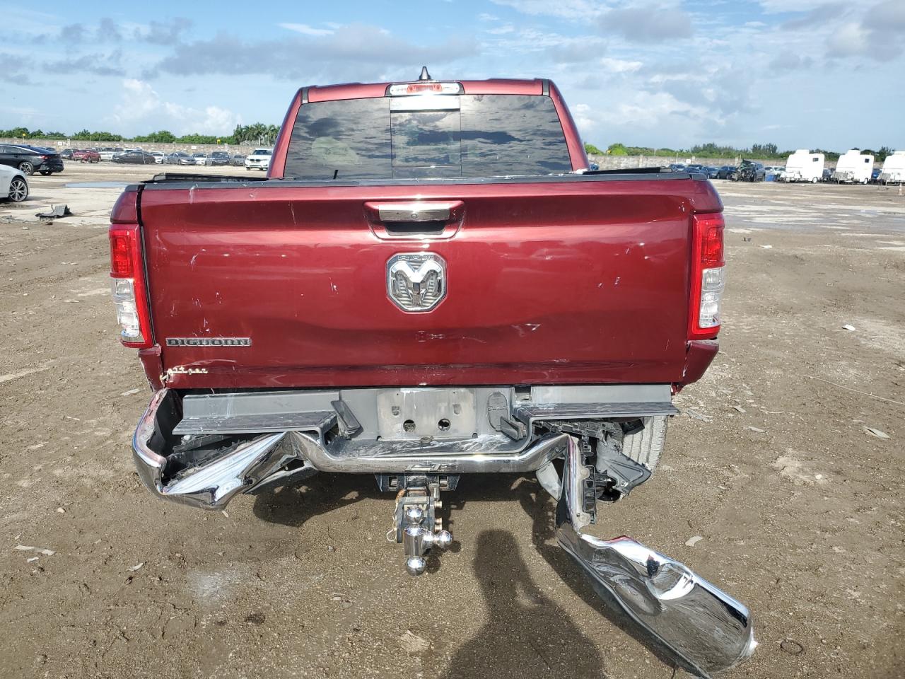 2019 Ram 1500 Big Horn/Lone Star VIN: 1C6RREFT7KN705791 Lot: 69014284