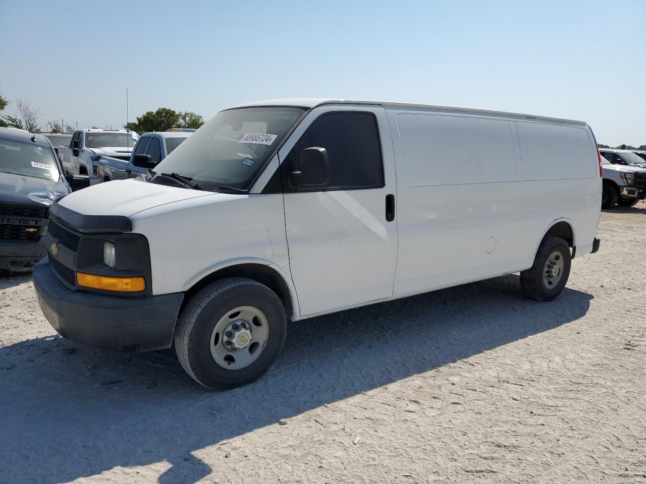 VIN 1GCWGGBA8E1150122 2014 CHEVROLET EXPRESS no.1