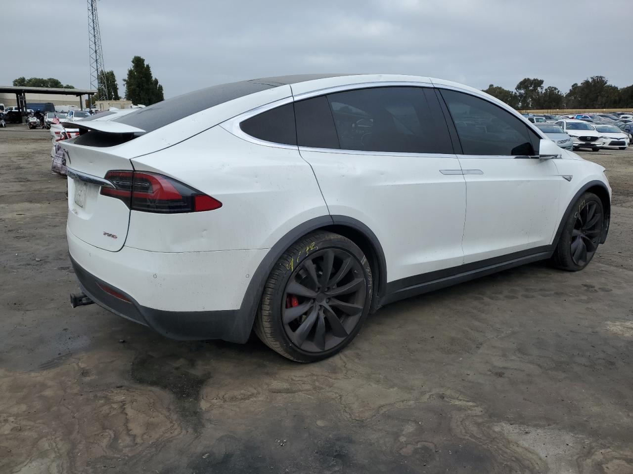 VIN 5YJXCAE47GFS00876 2016 TESLA MODEL X no.3