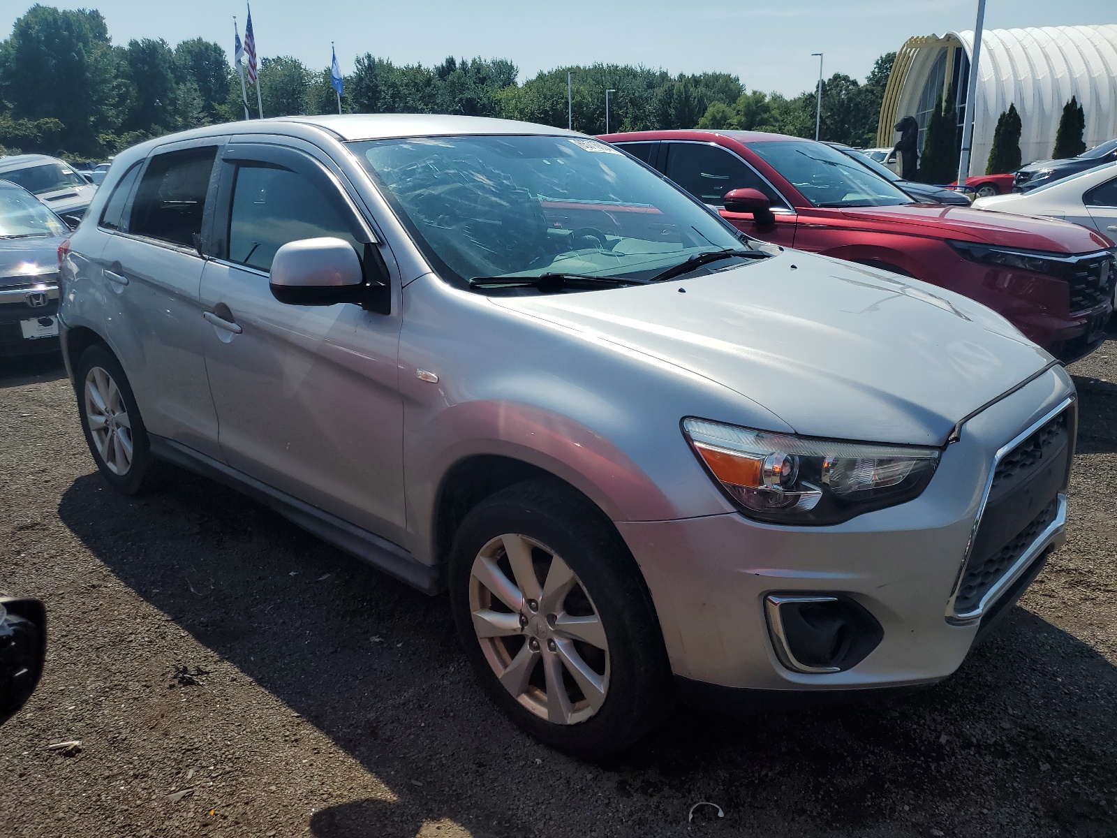 2014 Mitsubishi Outlander Sport Se vin: 4A4AR4AU2EE021194