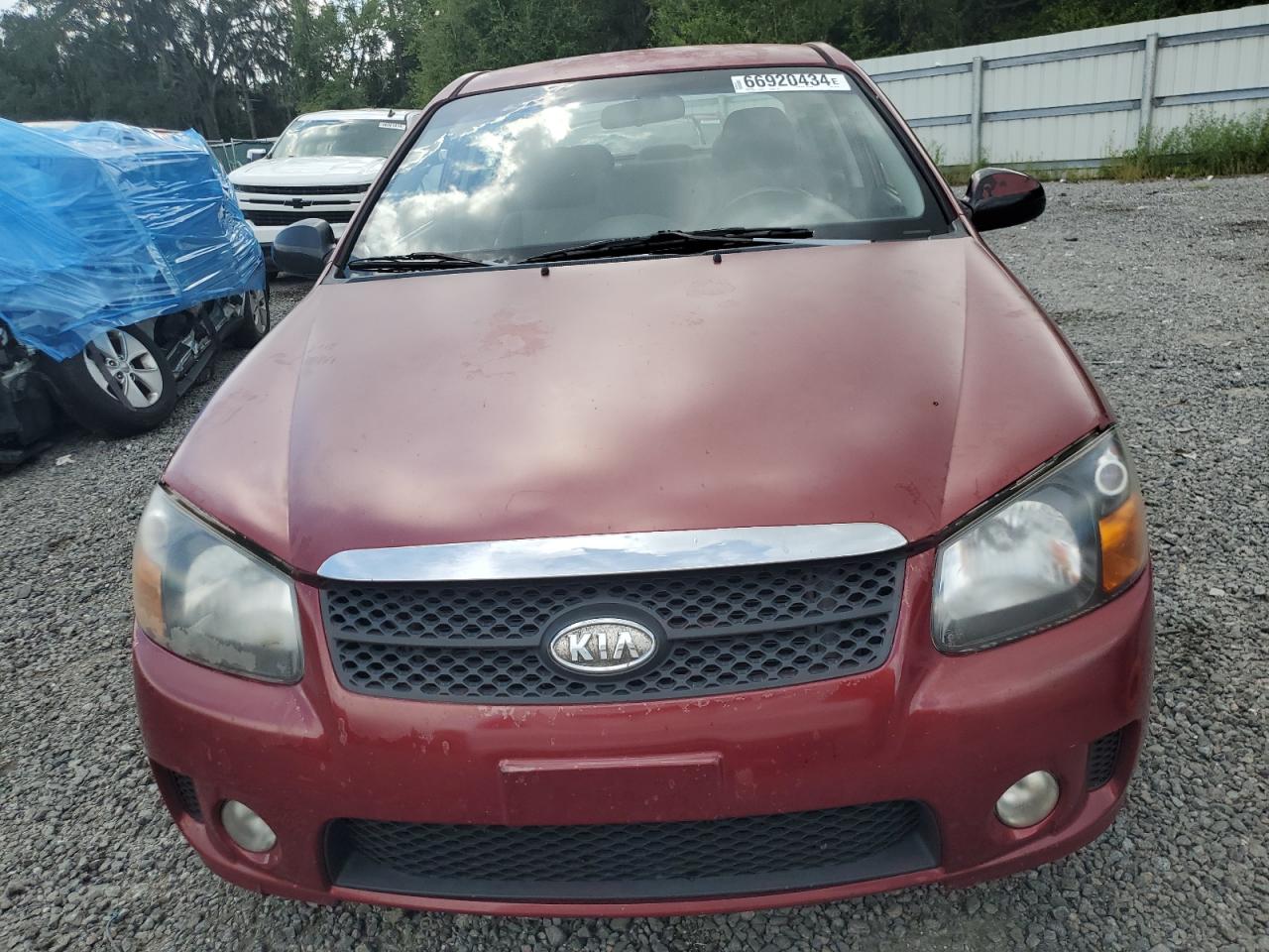 2008 Kia Spectra Ex VIN: KNAFE121785019129 Lot: 66920434