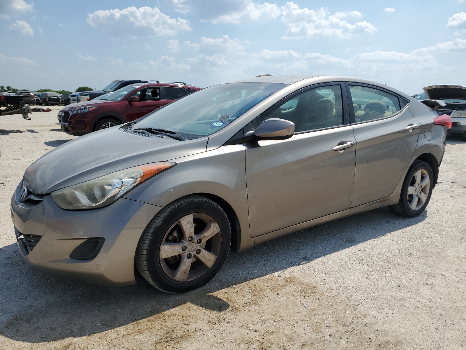 2013 Hyundai Elantra Gls vin: 5NPDH4AEXDH369288