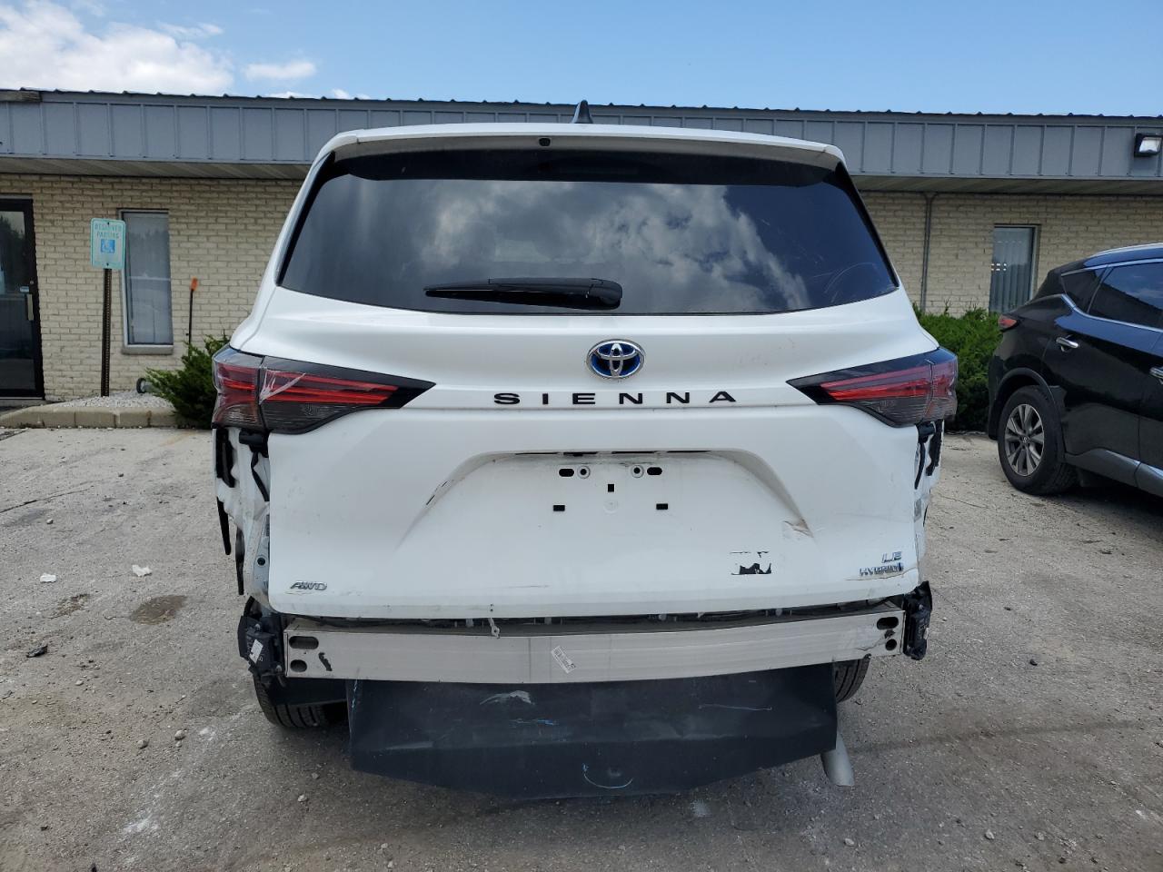 2022 Toyota Sienna Le VIN: 5TDKSKFC4NS072338 Lot: 66180654