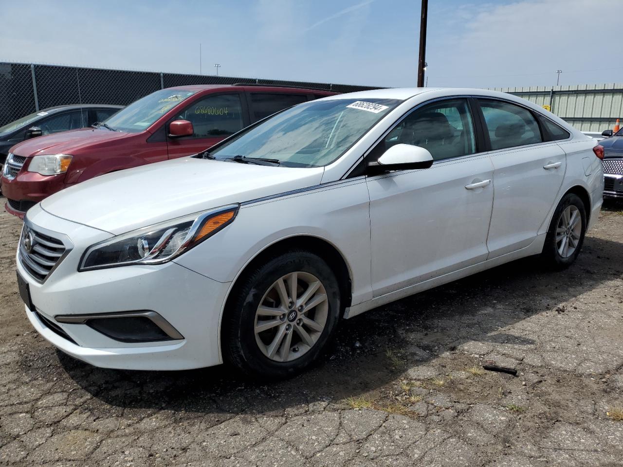 2017 Hyundai Sonata Se VIN: 5NPE24AF0HH525343 Lot: 68628294