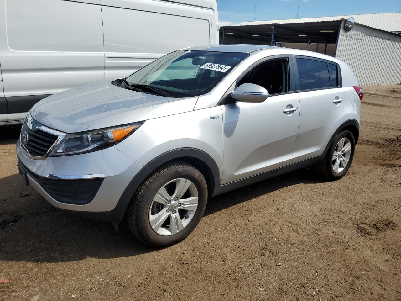 2013 Kia Sportage Lx VIN: KNDPBCA24D7478087 Lot: 68887694