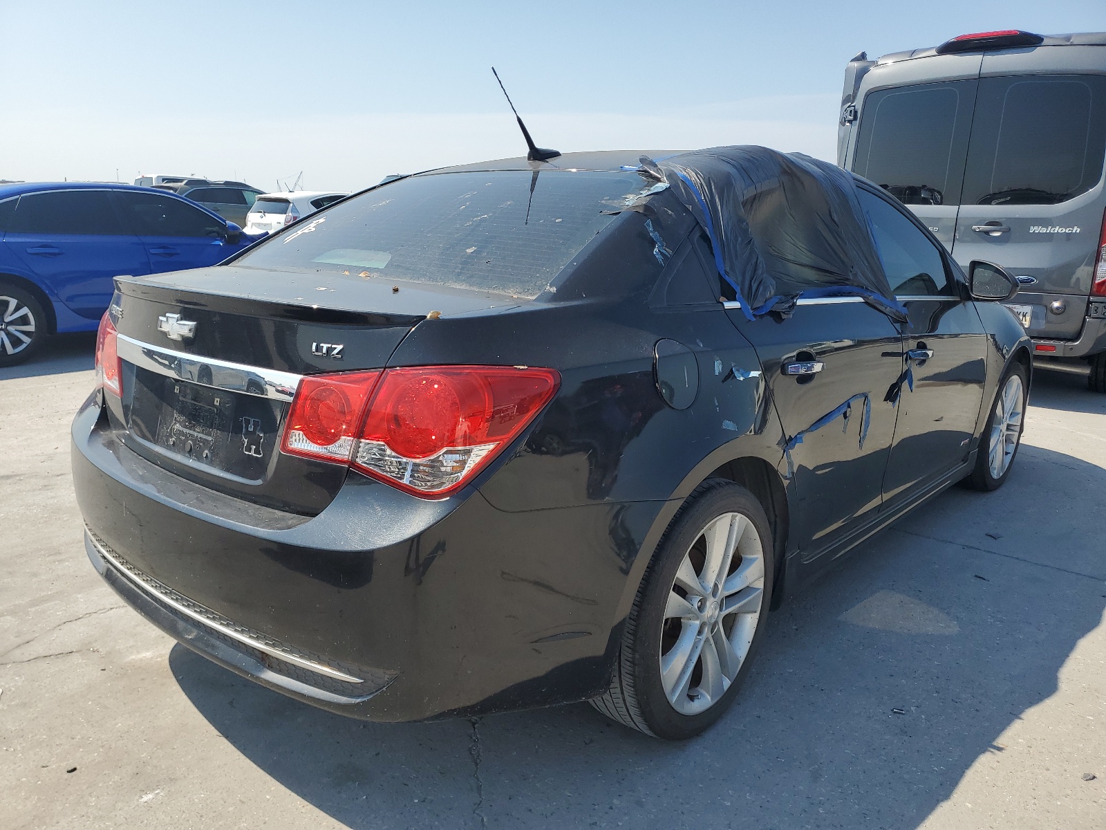 2013 Chevrolet Cruze Ltz vin: 1G1PG5SB7D7299952