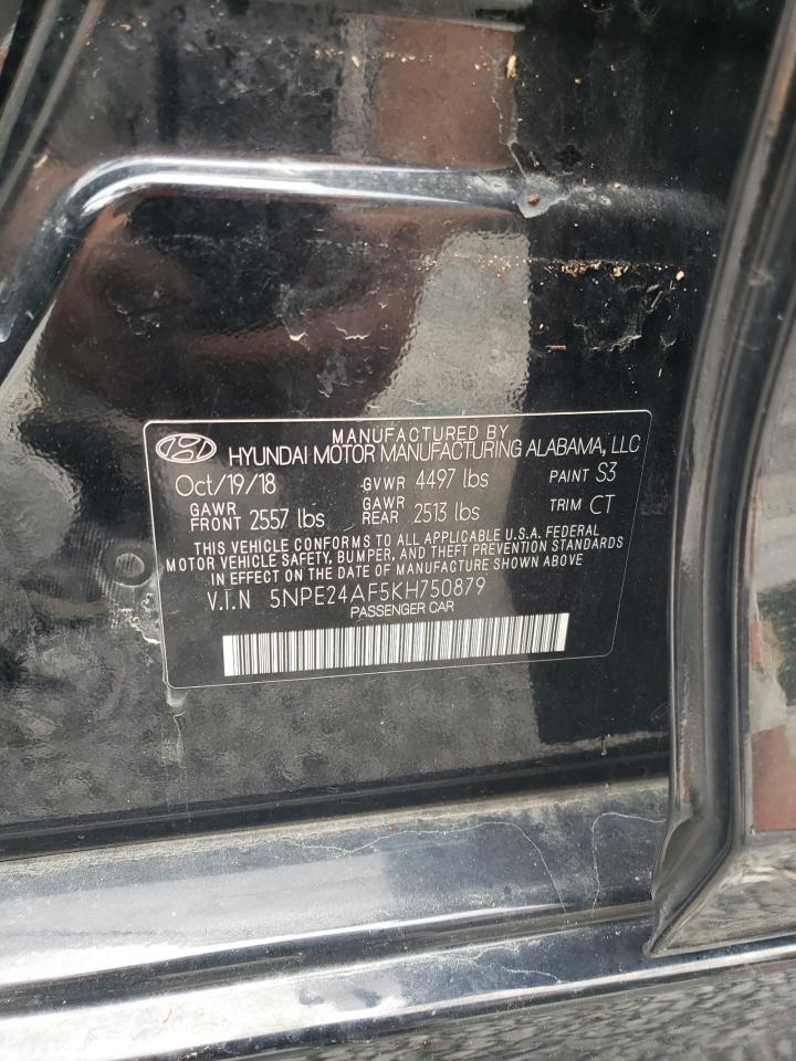 5NPE24AF5KH750879 2019 Hyundai Sonata Se