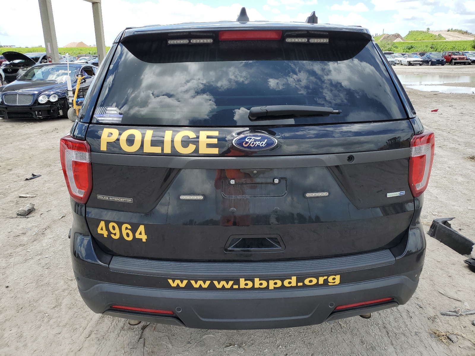 1FM5K8AR9KGA28879 2019 Ford Explorer Police Interceptor