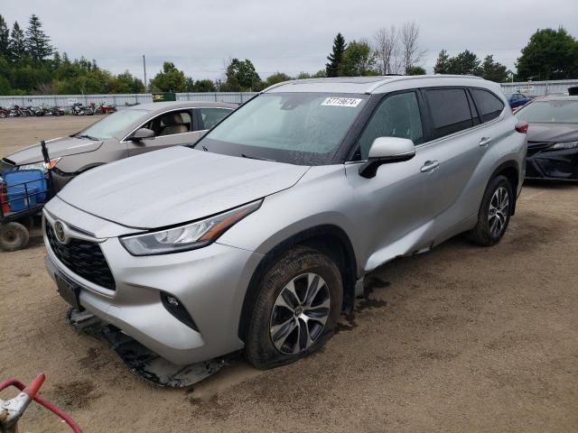  TOYOTA HIGHLANDER 2023 Srebrny