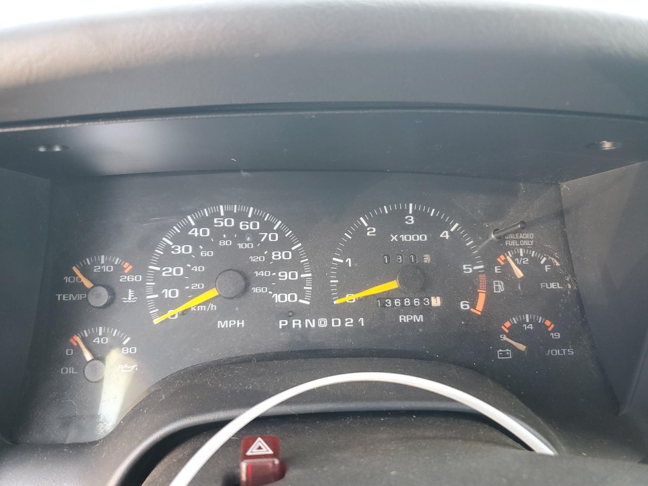 1995 GMC Jimmy VIN: 1GKCT18W3SK539288 Lot: 66005744