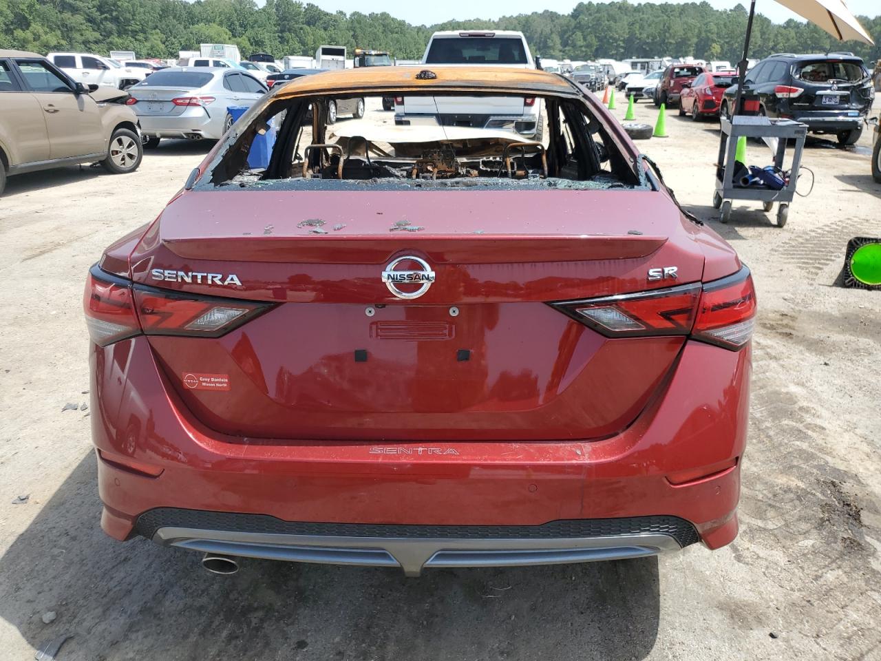 2022 Nissan Sentra Sr VIN: 3N1AB8DV3NY220803 Lot: 65340024