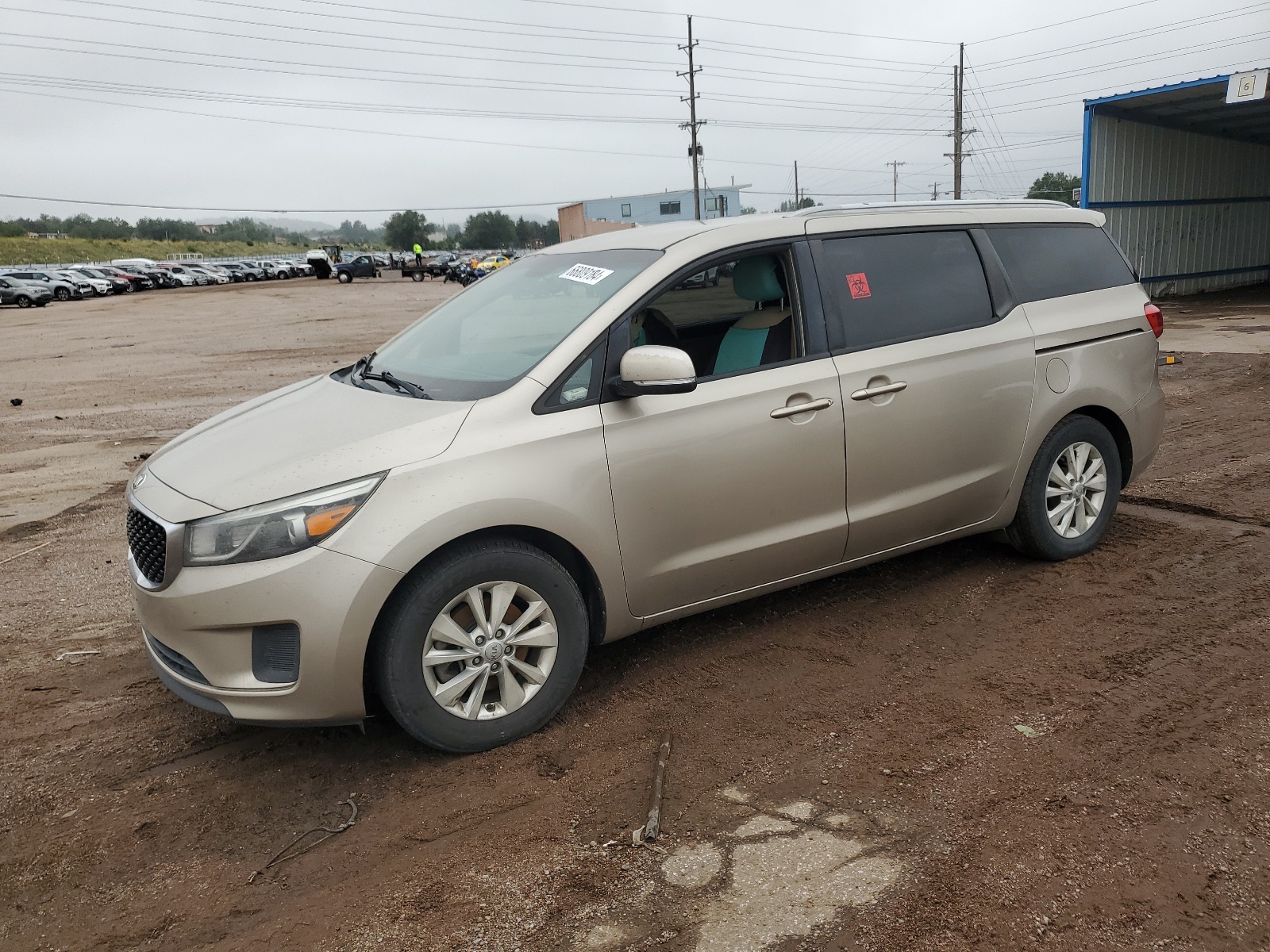 2016 Kia Sedona Lx vin: KNDMB5C19G6088423