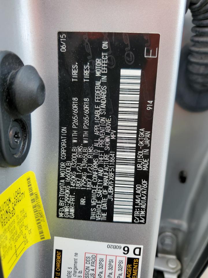 JTJBM7FX8F5118641 2015 Lexus Gx 460