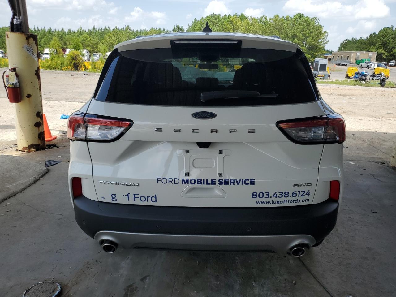 2022 Ford Escape Titanium VIN: 1FMCU9J91NUB58233 Lot: 65553414