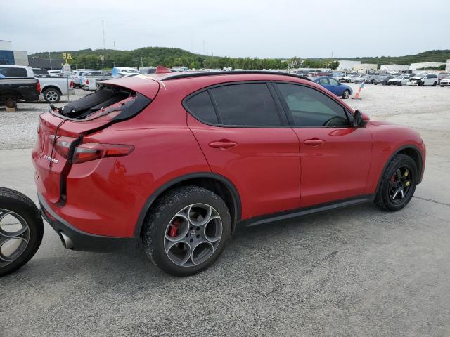  ALFA ROMEO STELVIO 2018 Красный