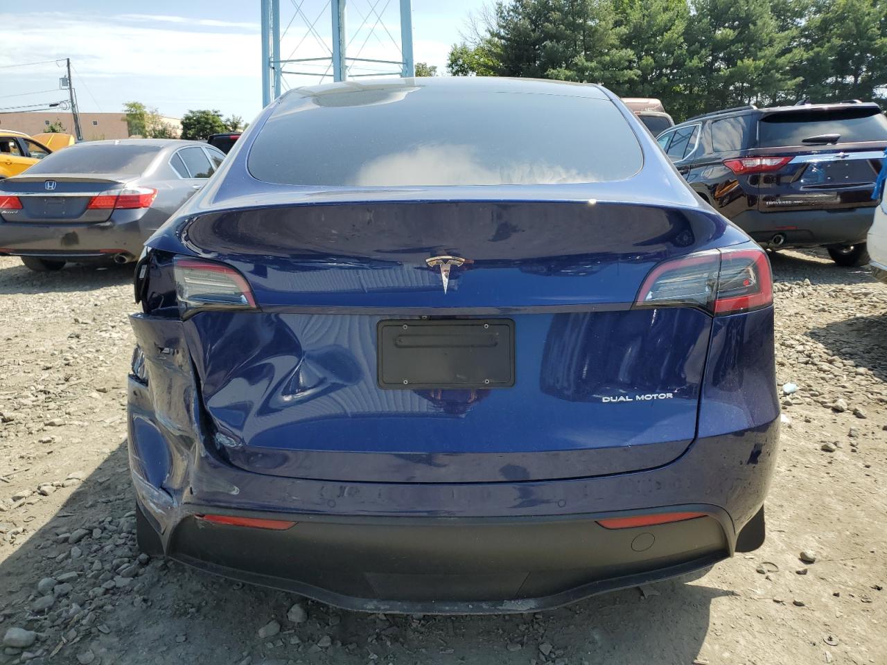 2022 Tesla Model Y VIN: 7SAYGDEFXNF315516 Lot: 69278494