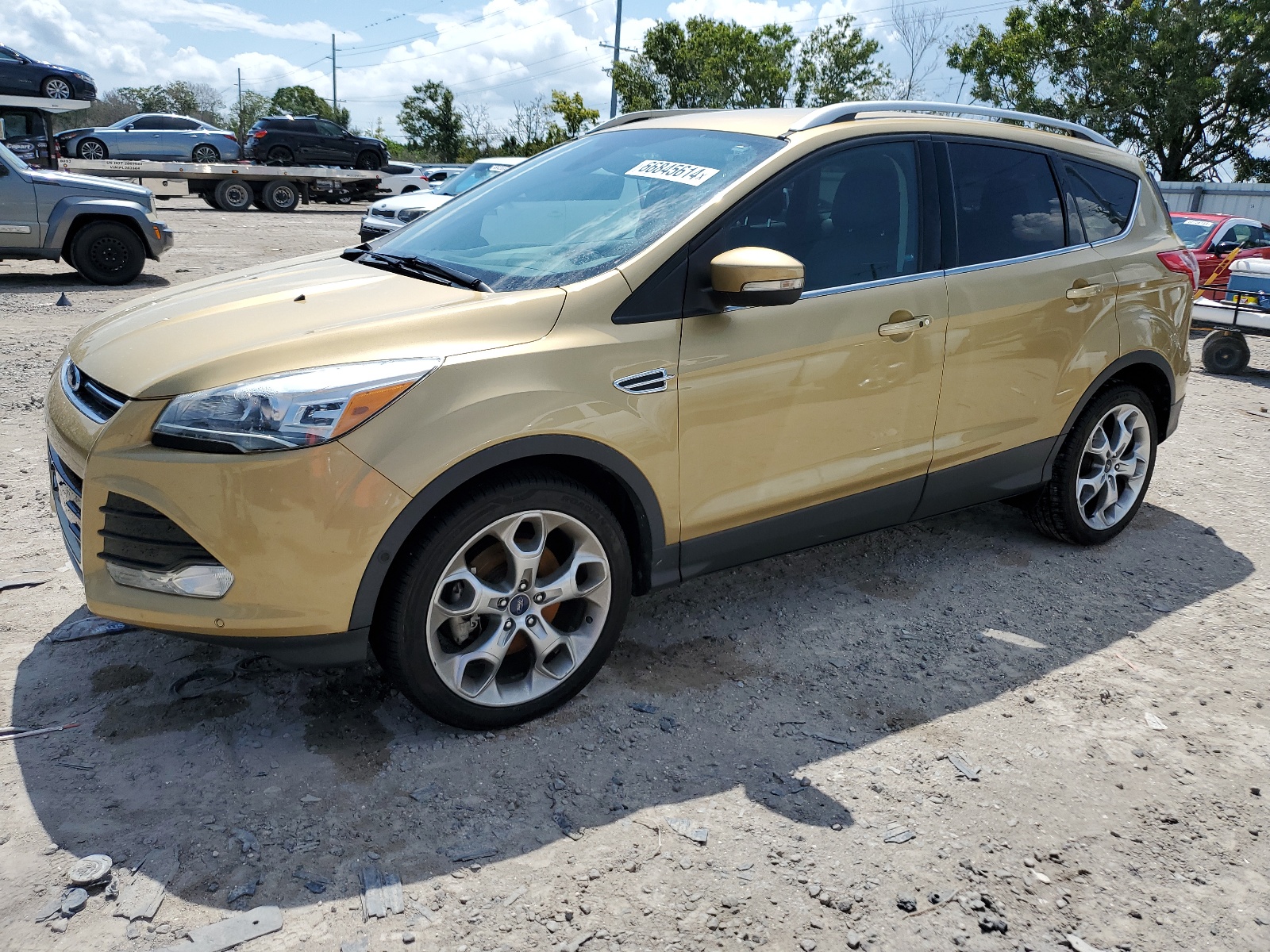 1FMCU9J99EUD35711 2014 Ford Escape Titanium