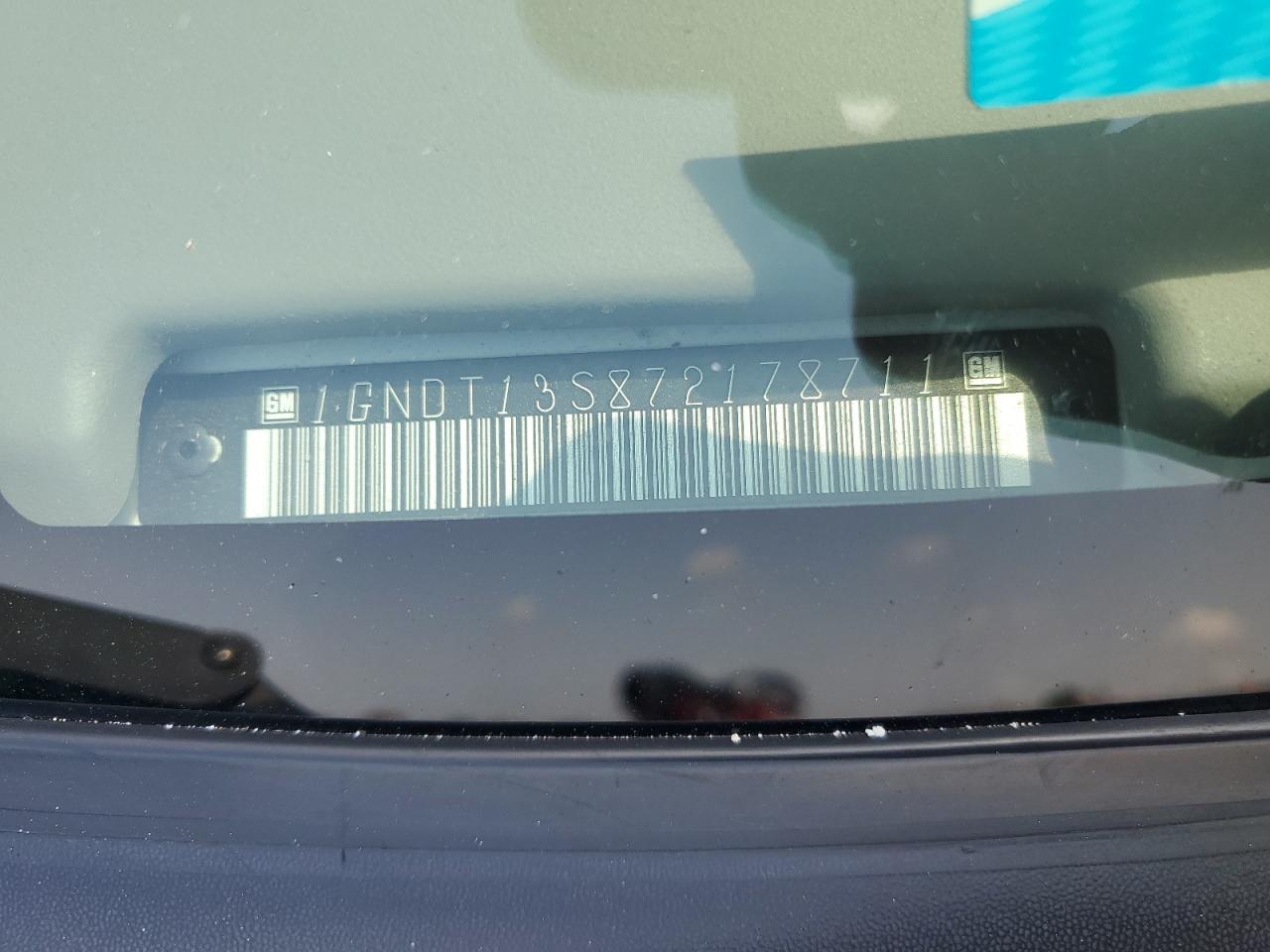 2007 Chevrolet Trailblazer Ls VIN: 1GNDT13S872178711 Lot: 65905084