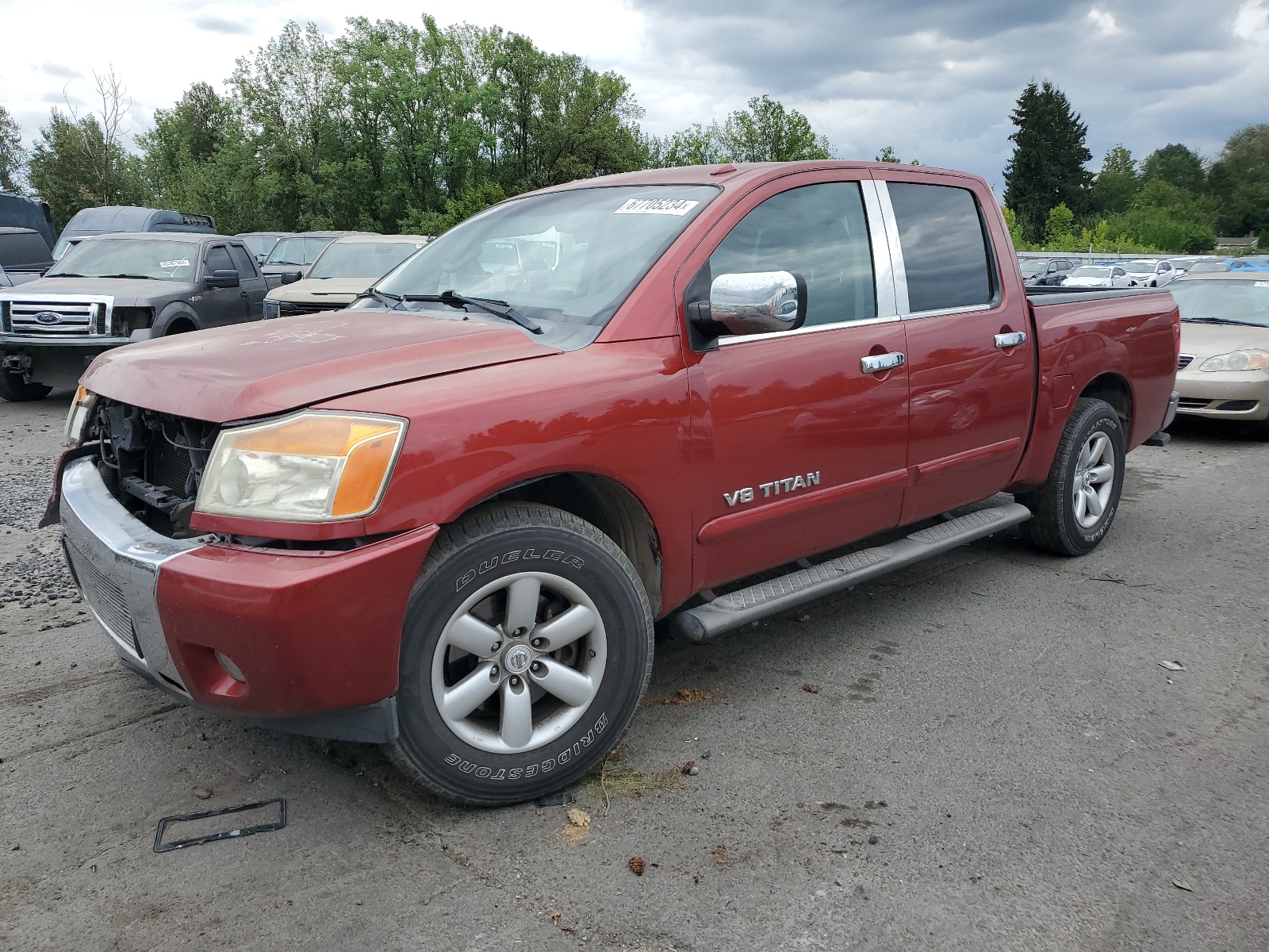 1N6AA0ED1EN506666 2014 Nissan Titan S