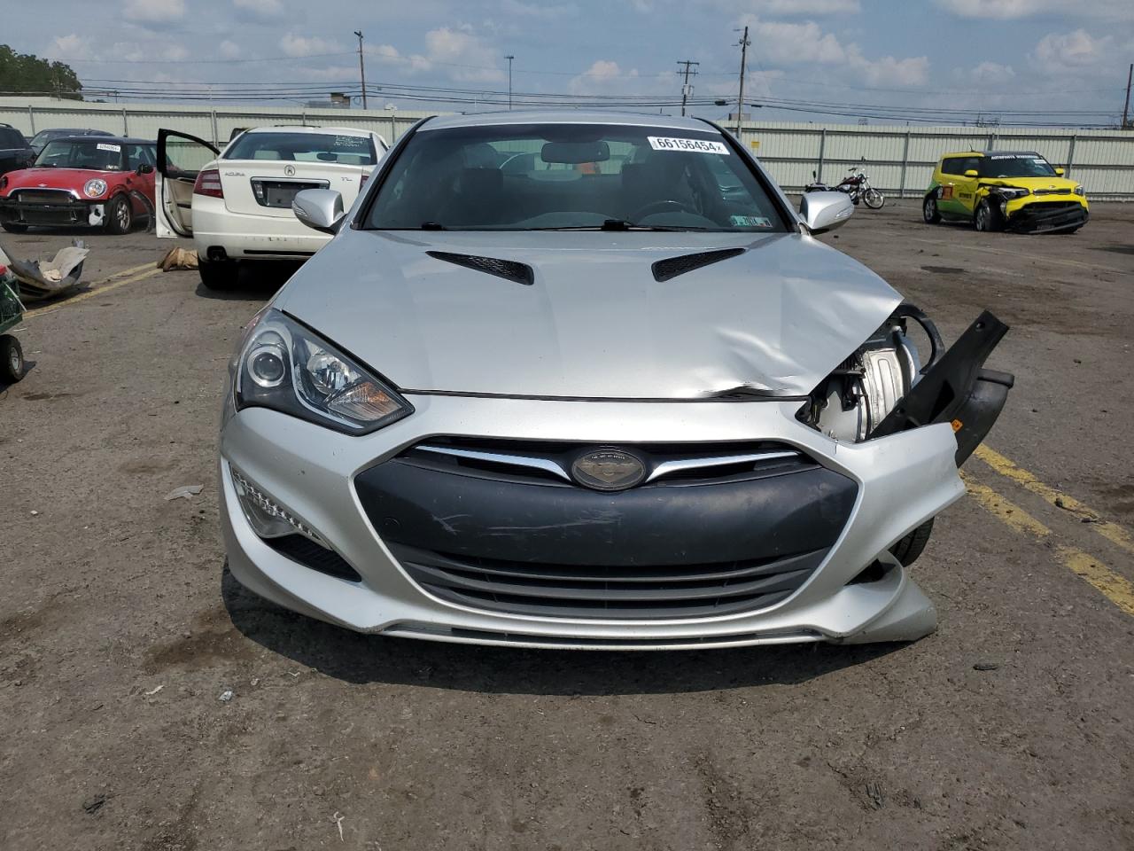 2013 Hyundai Genesis Coupe 3.8L VIN: KMHHU6KJXDU098934 Lot: 66156454