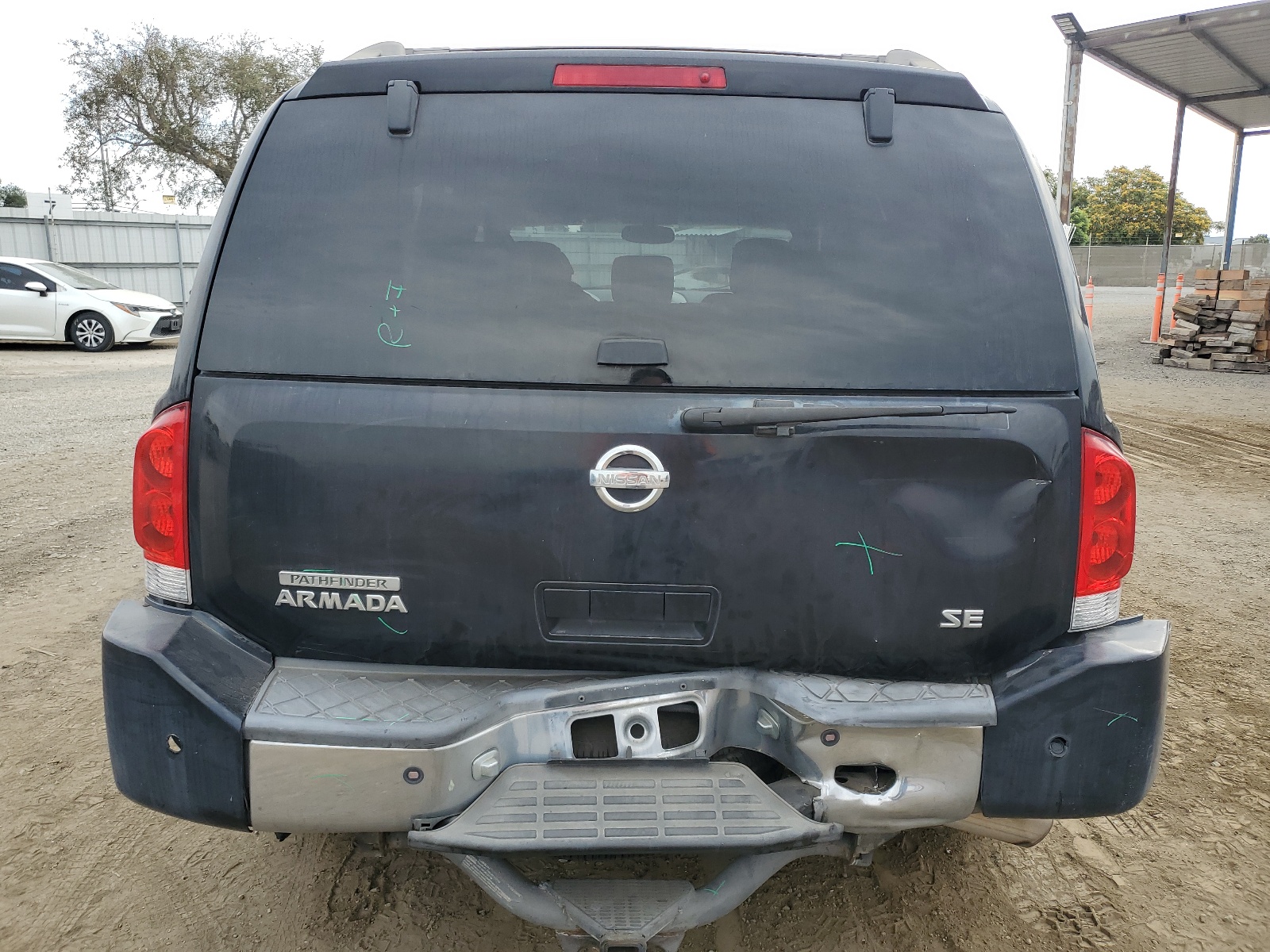 5N1AA08A94N735644 2004 Nissan Armada Se