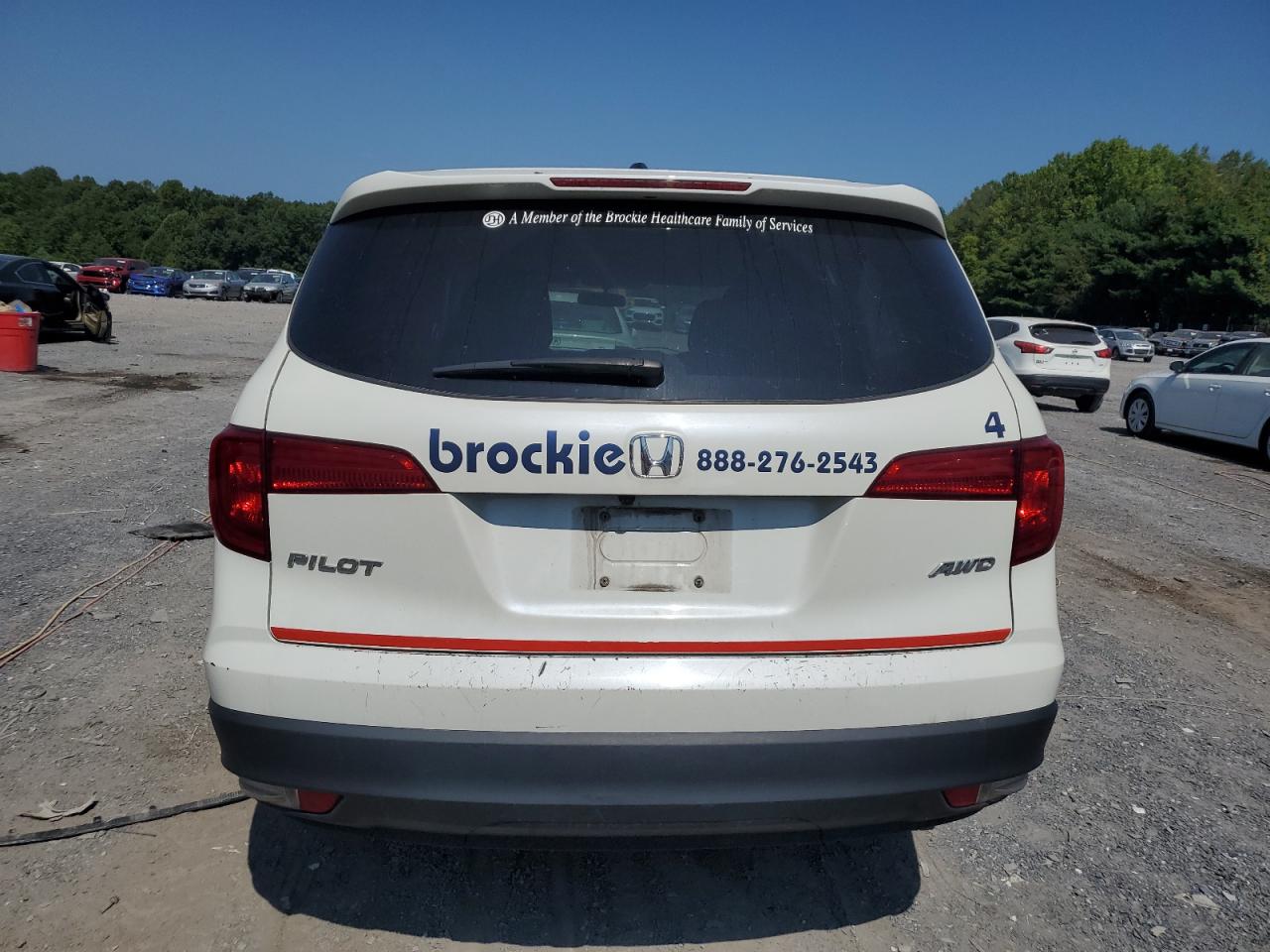 2018 Honda Pilot Ex VIN: 5FNYF6H34JB058408 Lot: 68805674