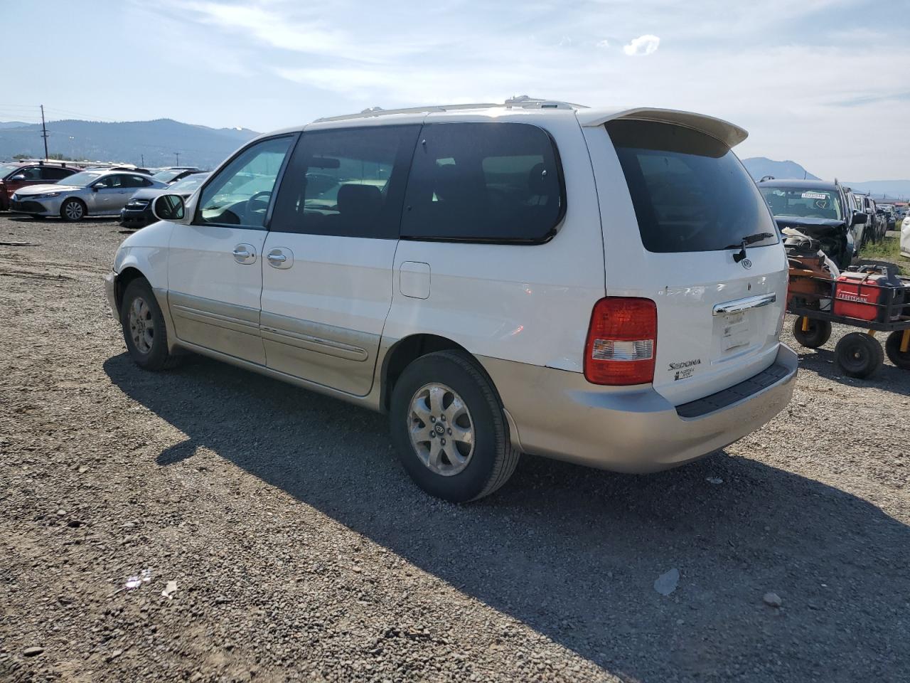 2005 Kia Sedona Ex VIN: KNDUP132756691449 Lot: 83000434