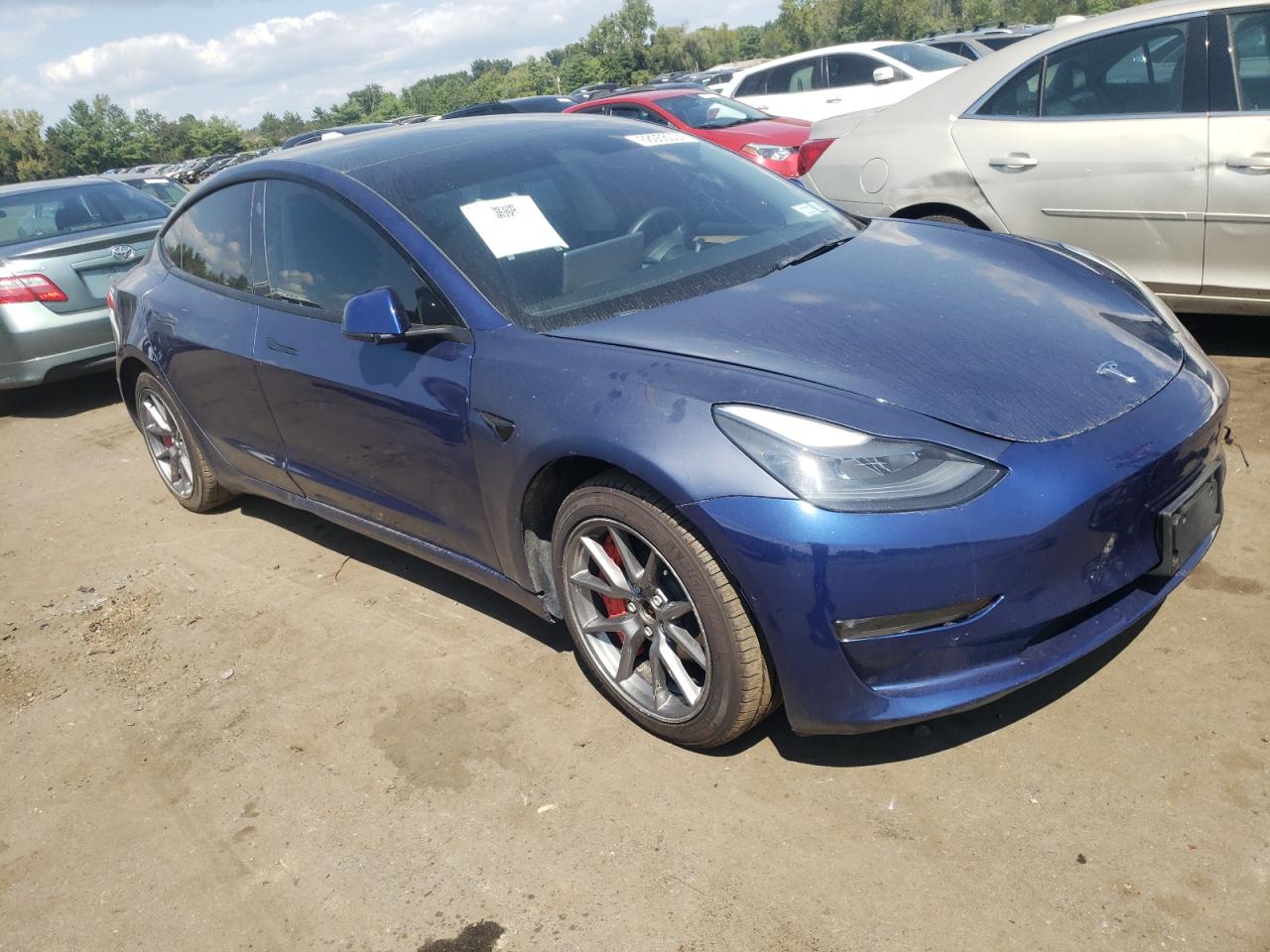 2022 Tesla Model 3 VIN: 5YJ3E1EB7NF188460 Lot: 68056004