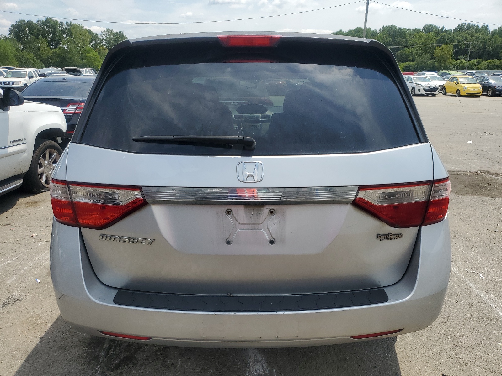 5FNRL5H23CB019536 2012 Honda Odyssey Lx