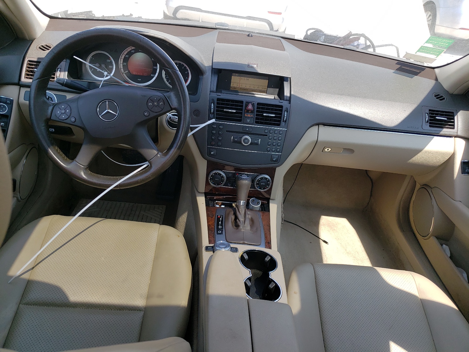 WDDGF54X79F236341 2009 Mercedes-Benz C 300