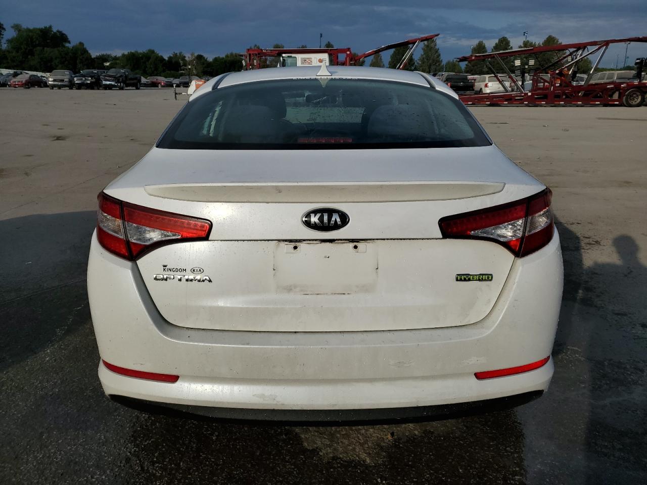 2013 Kia Optima Hybrid VIN: KNAGM4AD8D5056401 Lot: 66617354