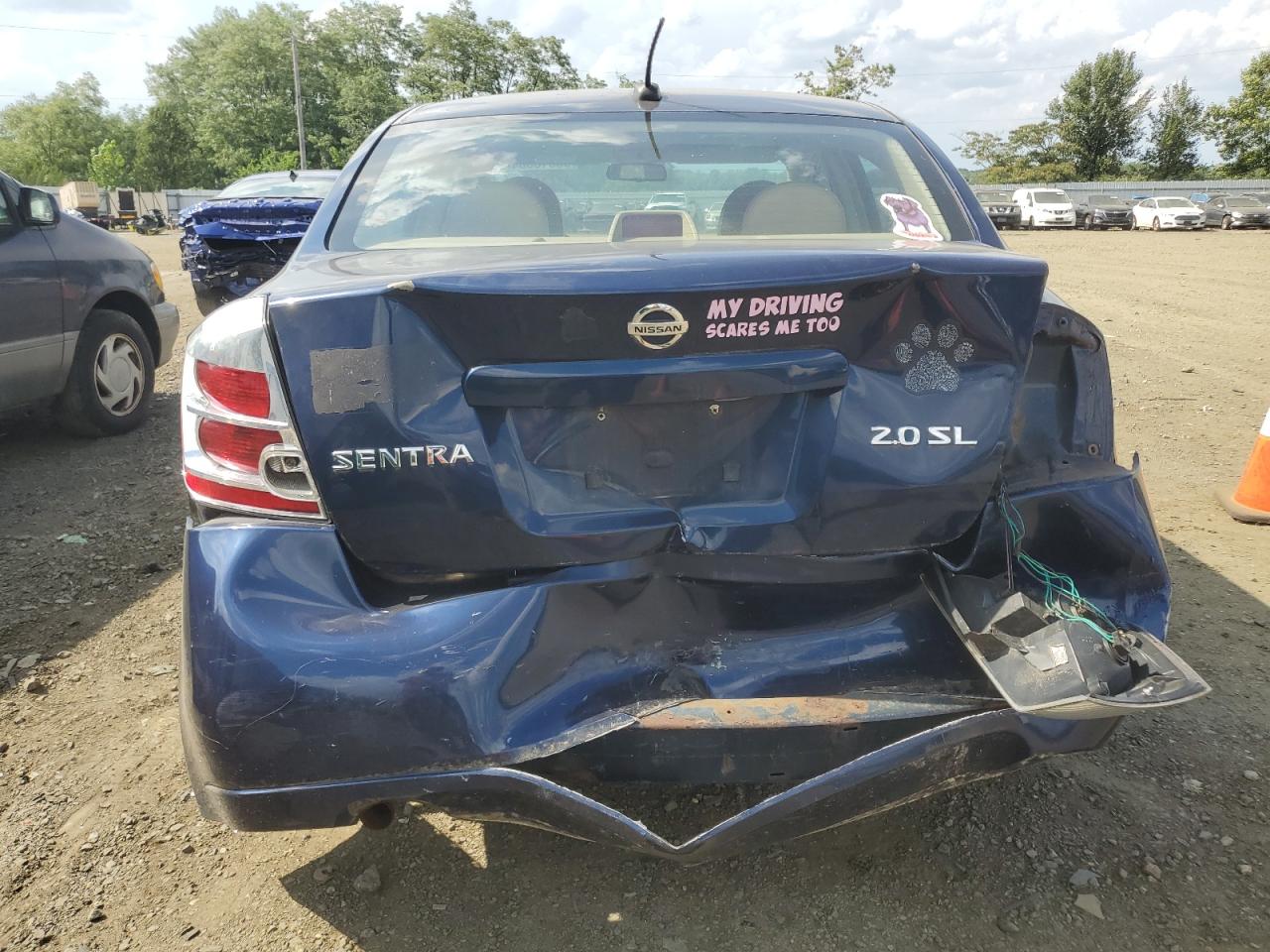 2007 Nissan Sentra 2.0 VIN: 3N1AB61E07L600240 Lot: 65913364