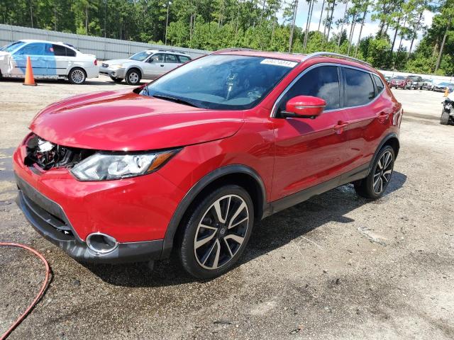  NISSAN ROGUE 2017 Czerwony