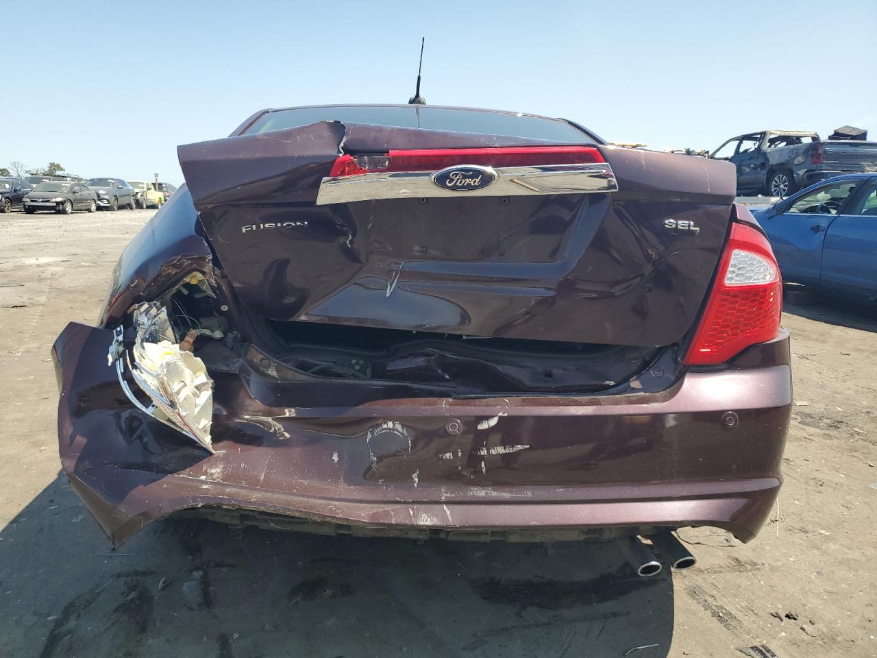 2012 Ford Fusion Sel VIN: 3FAHP0JA5CR429327 Lot: 65655664