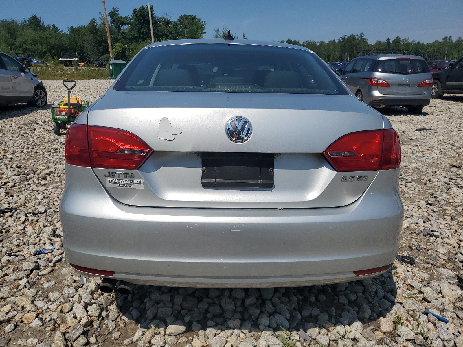 2012 Volkswagen Jetta Se vin: 3VWDP7AJ6CM350132