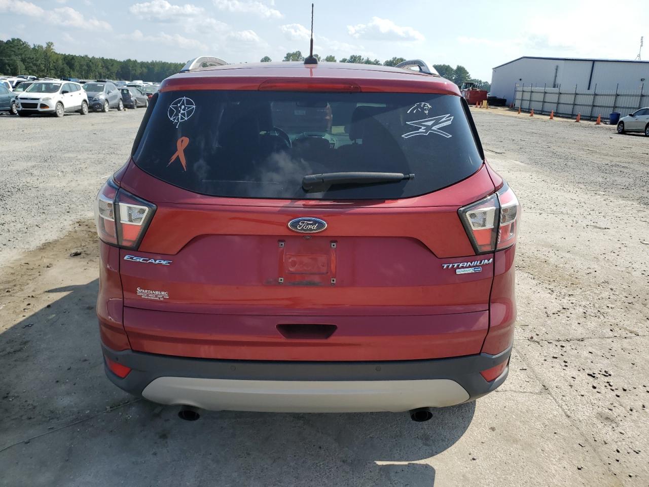 2017 Ford Escape Titanium VIN: 1FMCU9JD7HUB00779 Lot: 67697204
