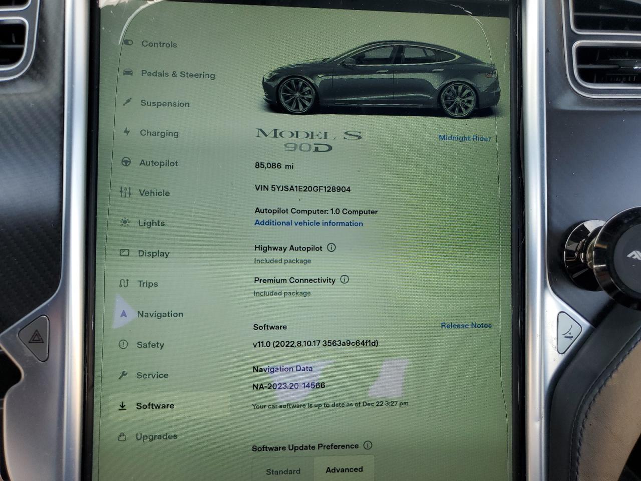 5YJSA1E20GF128904 2016 Tesla Model S