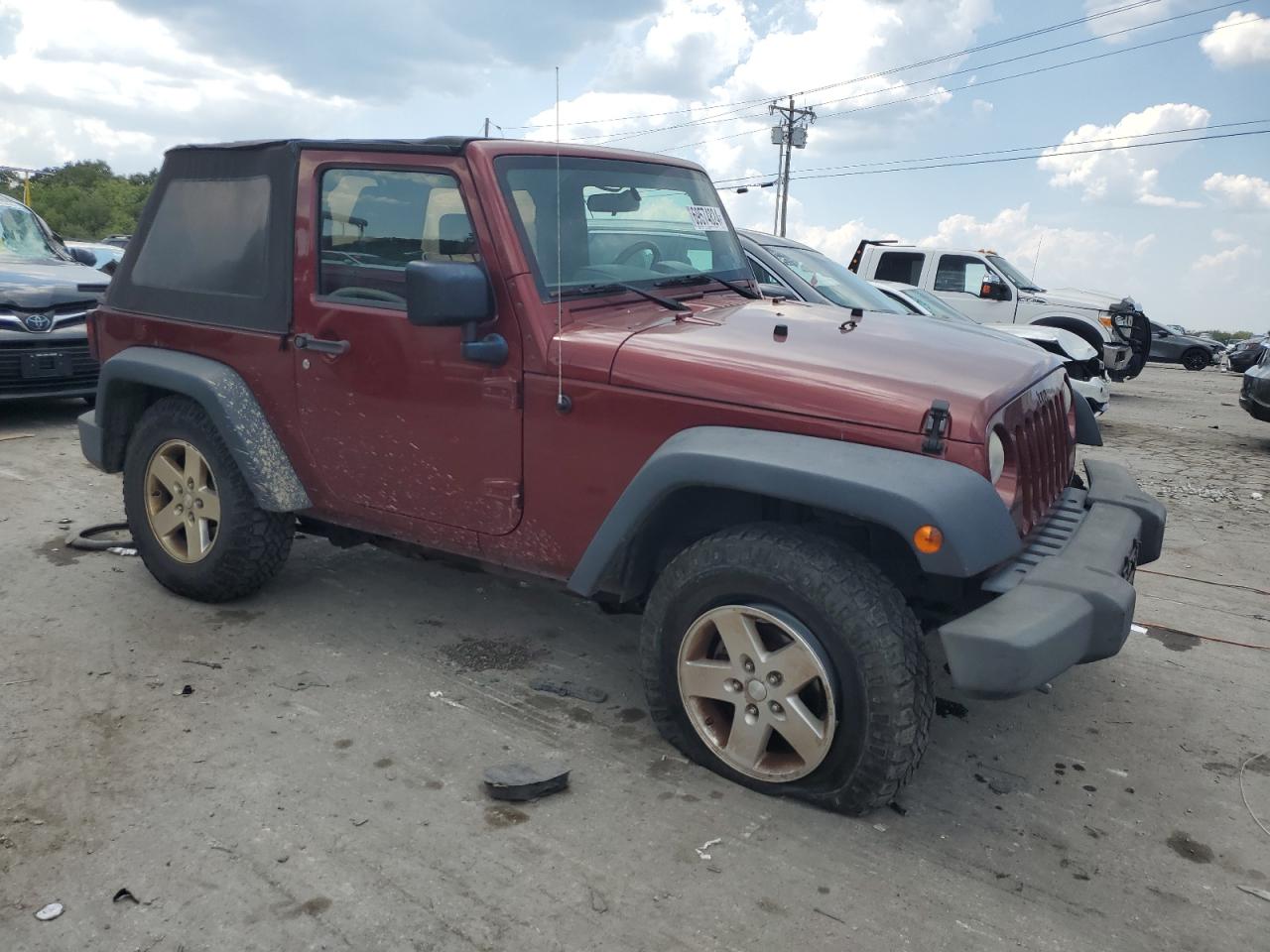 2009 Jeep Wrangler X VIN: 1J4FA24179L790912 Lot: 69574824