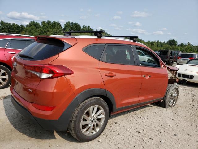  HYUNDAI TUCSON 2017 Оранжевый