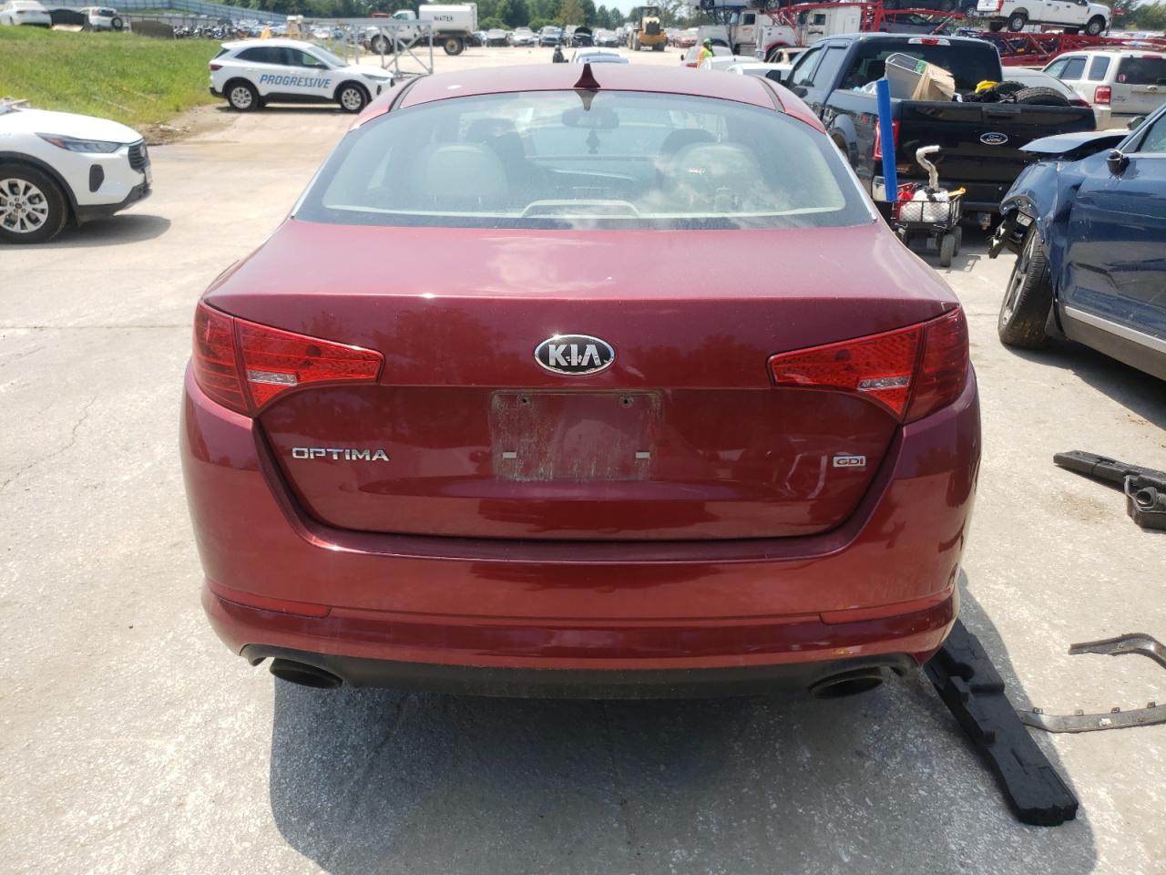 2013 Kia Optima Lx VIN: 5XXGM4A79DG132118 Lot: 65433934