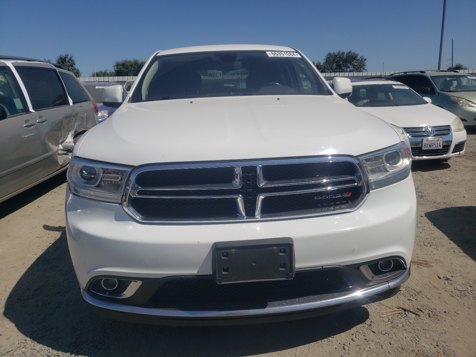 2019 Dodge Durango Sxt vin: 1C4RDJAG2KC586117