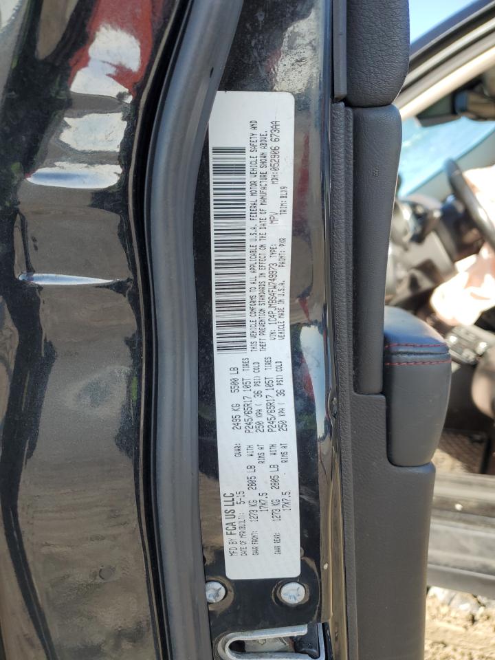 2015 Jeep Cherokee Trailhawk VIN: 1C4PJMBS4FW749973 Lot: 65940864