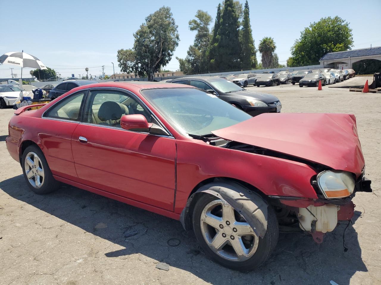 2001 Acura 3.2Cl Type-S VIN: 19UYA42721A032916 Lot: 66133764